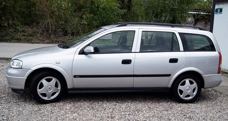 Opel Astra cena 6500 przebieg: 216000, rok produkcji 1999 z Szczecin małe 781